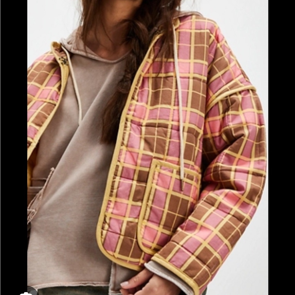 Free peoplele Chloe jacket in apple blossom